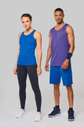 Débardeur de sport femme - PROACT - Réf: PA442 - 100% polyester, léger et séchage rapide, dos nageur_3