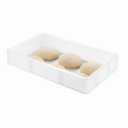 Bac à pâtons 530x325x90mm GN1/1 blanc Gilac_3