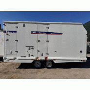 JCR M490PA Remorque cabane de chantier 2 essieux_3