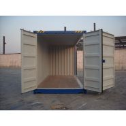 Conteneur maritime 20 pieds Open Side - Neuf - Étanche, solide, prêt pour le transport - Disponible à Marseille, Fos sur Mer, Le Havre, Barcelone et Bilbao_3