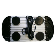 Mini rampe carénée orange - à fixer ou magnétique - 251083 - compact et homologuée R65_3