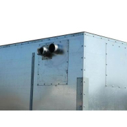 Silo métallique de stockage carré SMTL - Capacité 2,6 T - Pour granulés - Livré en kit avec sortie gravitaire_3