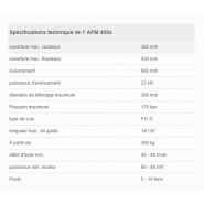 AFM 400s - Tête d'abattage télescopique multifonctionnelle - AFM Forest - Ouverture max. couteaux 360 mm_3