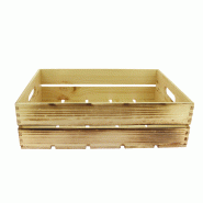 Cagette pin verni Fresca effet brulé 40x30 -_3