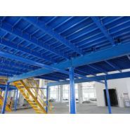 Mezzanine industrielle - Guangdong Orbit Metal Products - capacité 1000kg/m² - acier laminé à froid - entrepôt_3