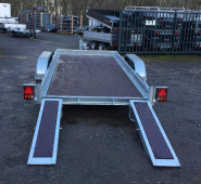 Remorque porte-engins - 3,55 x 1,72m - 3500 kg - timon réglable - franc peg35d tak350af_3