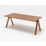 Bureau de direction moderne avec pieds en bois - Viga_3