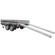 Remorque roues dessous - 2,54 x 1,53 M - 1500 KG - MARTZ HOCHLADER 250/2C_3
