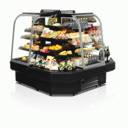 Vitrine réfrigérée libre service basse 600mm Profondeur 740mm NOC60CC TEFCOLD_3