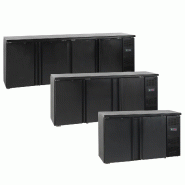 Arrière bar réfrigéré 3 portes CBC310 noir TEFCOLD_3