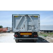 Benne TP aluminium lisse Socari - Volume 23 m3 à 30 m3 - Châssis et carrosserie performants_3