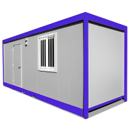 Bungalow monobloc adapté pour réfectoire ou stockage