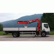 Bras hydraulique de la grue Fassi F125A.2 XE-Dynamic avec encombrement optimisé