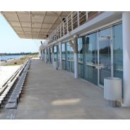 Lift - poubelle publique Breinco - 50 L, design fonctionnel et personnalisable_3