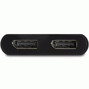 Répartiteur DisplayPort 1.2 à  Deux Moniteurs, Adaptateur Multi-Moniteur DisplayPort vers 2x DP, Hub_3