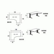Bureau d'angle compact avec goulotte passe-câbles So Enix_3