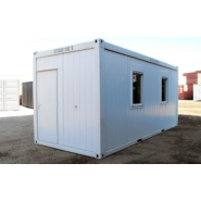 Constructions modulaires 20 pieds - 2 Barreaudages acier en option - CTX 15 Classic_3