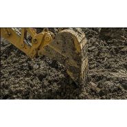 Godet d'excavation à usage normal avec lame de nivellement - caterpillar finance france - 1 300 mm (51,2 in) - capacité 1.43 m³_3