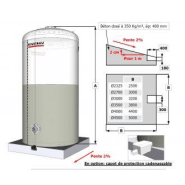 Cuve engrais liquide simple paroi – 50 m3  - 303247_3