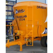Drakkar monovis - Mélangeuse agricole Bélair - Capacité 8 à 16m3 - Vis verticale large et pesage électronique_3
