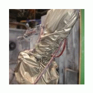 Housse pour robots en zone de coulée et coulée sous pression - Tissu aramide TIFFON-R et TKS-ALU - Haute résistance thermique_3