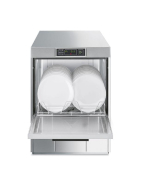 Lave-verres professionnel SMEG - Panier 50x50 cm - Double parois et pompe de vidange_3