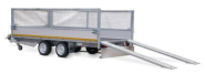 Remorque plateau nu EDUARD - roues dessous - PTAC : 2000 Kg - 2 essieux freinés - 406 x 180 cm - Référence -T-UT20294_3