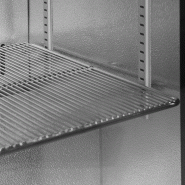 Arrière bar réfrigéré 1 porte BA6H noir TEFCOLD_3