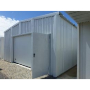 Bâtiment métallique démontable et pliable en kit Plenave 7.3 - largeur 7m - hauteur intérieure 2,55m_3