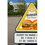 Panneau personnalisé Restaurant - gamme Innov ou Traduction - WP Signalisation_3