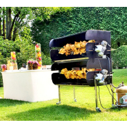 Tournebroche mechoui à gaz module , sur remorque ou sur chariot - mobigrill_3