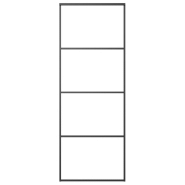 Vidaxl porte coulissante avec kit de quincaillerie 76x205 cm verre esg 3152145_3