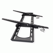 VALUE Support mural TV, distance murale de 80 mm, inclinable,_3