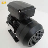 Moteur électrique 220V 1,5 kW 1500 tr/min - Condensateur Permanent - Cemer MY90L4B34 - Bride B34_3