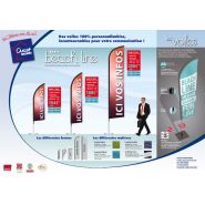 Voiles publicitaires, kakémonos et beachflags - Sur mesure - OUEST ENSEIGNES_3