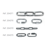 Potelet carrefour à chaînes - finition galva - Ø60 ou Ø76mm - 3 finitions disponibles_3