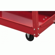 Vidaxl chariot à outils d'atelier avec 3 étagères 2 pcs 140157_3