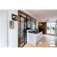 Verrière style Mondrian sur mesure : la verrière design déstructurée_3