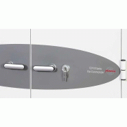 Armoire forte ignifuge 120 min - Dossiers et données - Coffre interne - PHOENIX FIRE COMMANDER FS1914 - Serrure à clé_3