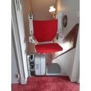 Monte-escalier double-rail pour escaliers courbes ou droits, utilisable en intérieur ou extérieur - Handicare_3