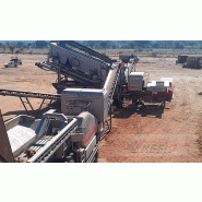 Station mobile de concasseur à mâchoires Kefid - capacité jusqu'à 650 t/h - dimensions compactes_3