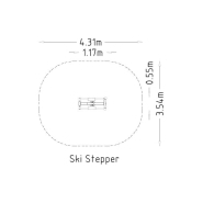 Equipement de fitness extérieur - Gym Ski Stepper - 8039055 - Hags_3