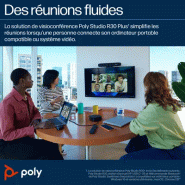 HP Poly Barre de visioconférence USB Poly Studio R30_3