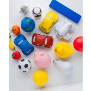 Balle antistress en forme de cochon - couleur rose - 34 gr_3