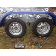 Porte bateau multi-rouleaux GALAXY - GD09 / G1382 - PTAC : 1800Kg - 2 essieux - Sun Way_3