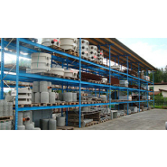 Rayonnage à palettes avec toiture - Stockage extérieur pour marchandises sensibles aux intempéries - OHRA_3