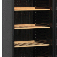 Vitrine réfrigérée adaptés au vin positive 1 zone CPV1380E Noir TEFCOLD_3