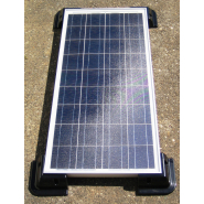 Kit 4 coins de fixation en ABS pour panneau solaire - Noir ou blanc - Résistant aux intempéries_3