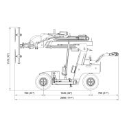 Robot de pose de vitrages lourds Smartlift SL 609 Outdoor, longue durée de vie_3
