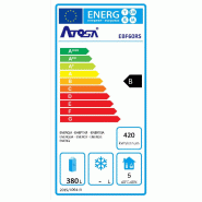 Armoire réfrigérée semi professionnelle positive 600L Ventilée Inox Atosa_3